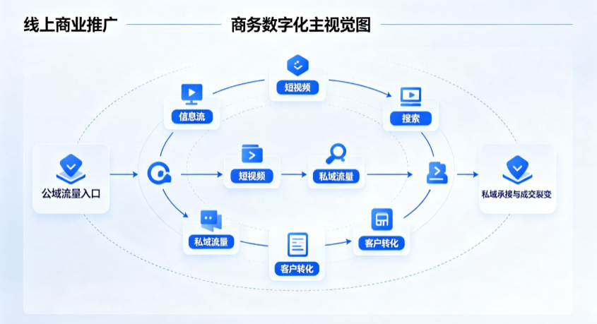 闽侯县线上商业推广怎么做？全域流量闭环搭建与低成本转化实战指南